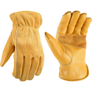 Women's  Cowhide Full Leather Work Gloves